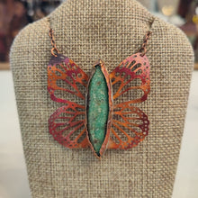 Load image into Gallery viewer, Butterfly Gem Necklaces
