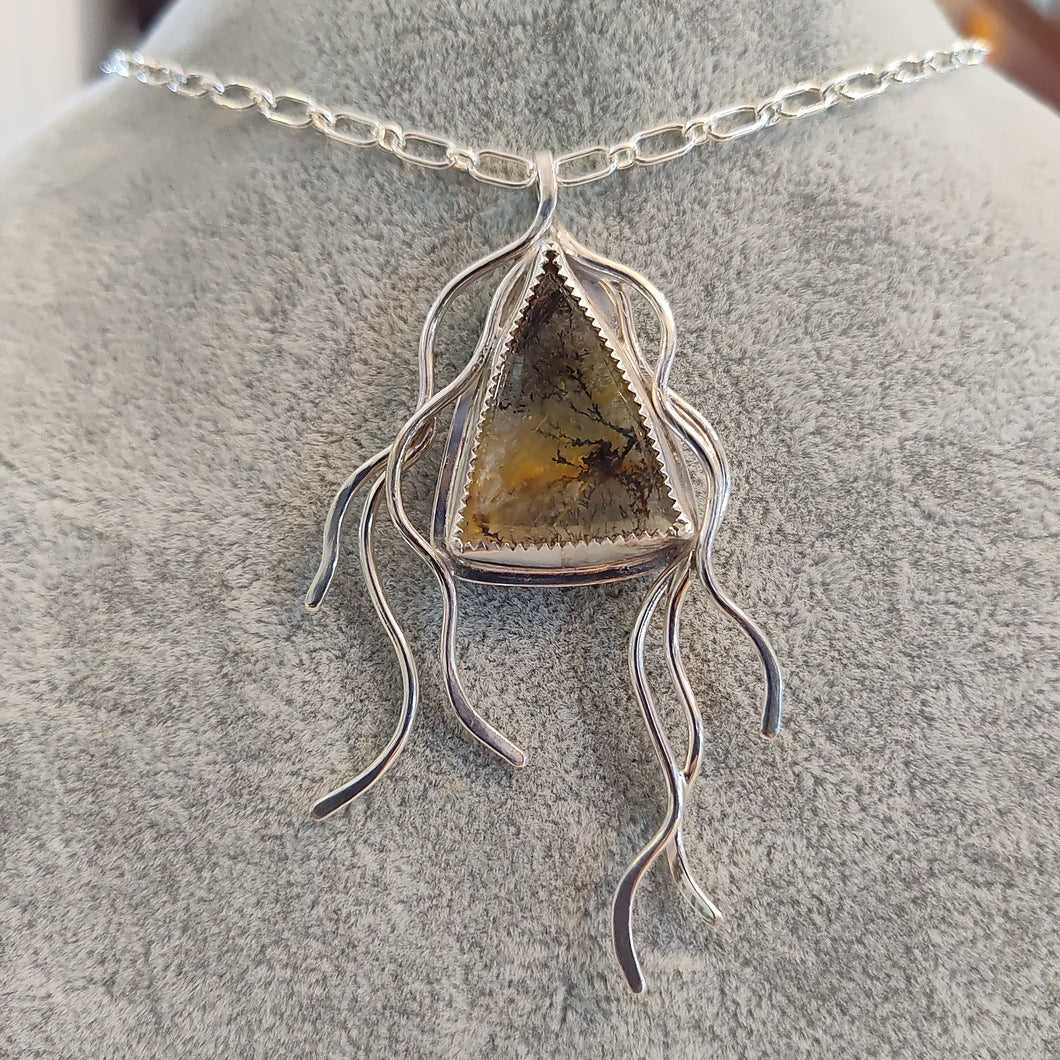Dendrite Jellyfish Sterling Silver Jewelry By Jo
