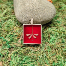 Load image into Gallery viewer, medium square pendants , sterling silver 
