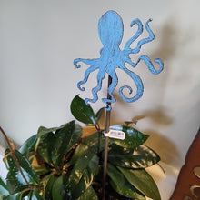 Load image into Gallery viewer, Octopus Plant Stake Whimsies
