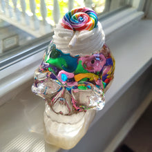 Load image into Gallery viewer, Gumball, Glitter and Sprinkles Large Skull
