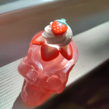 Load image into Gallery viewer, Strawberry Mini Skull
