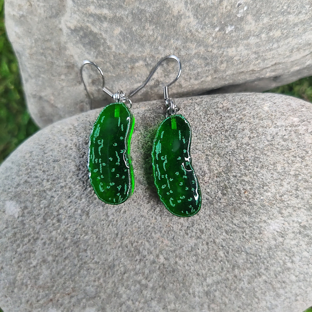 Pickle Earrings