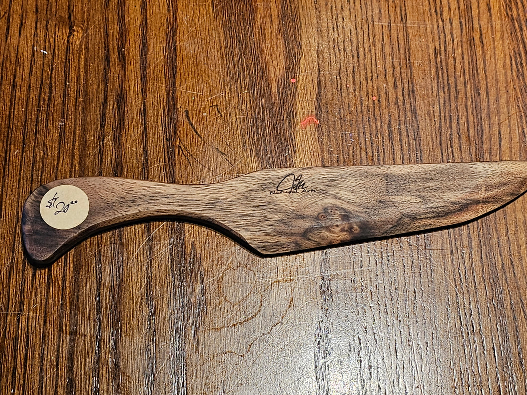 Wooden Corn Bread Knife
