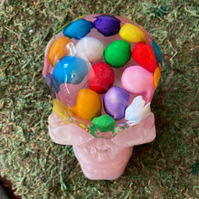 Load image into Gallery viewer, Bubblegum Resin Skull
