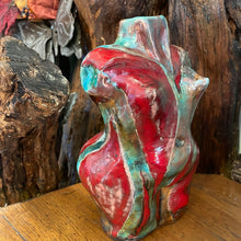 Load image into Gallery viewer, Raku Goddess Vase
