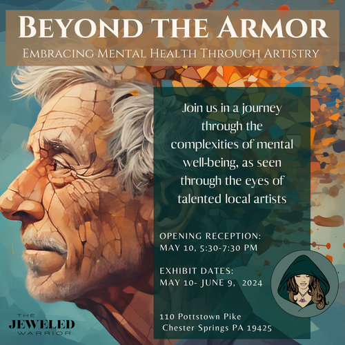Beyond the Armor Mental Health Exhibit for Mental Health Awareness Month