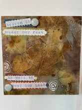 Load image into Gallery viewer, Inspirational Mixed Media 6x6
