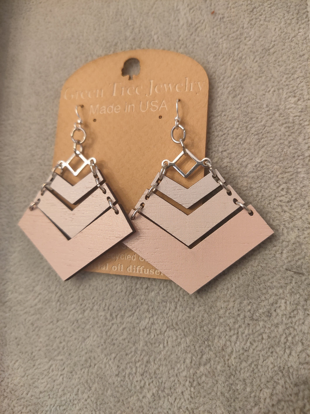 Triple Sand Earrings