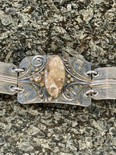 Load image into Gallery viewer, Alaskan Clear Quartz Bracelet, Statement Jewelry, 18k Gold
