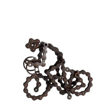 Load image into Gallery viewer, Recycled Bike Chain Sculpture
