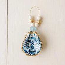 Load image into Gallery viewer, Indigo Oyster Ornament
