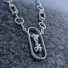 Load image into Gallery viewer, Iris Cartouche Necklace
