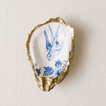 Load image into Gallery viewer, Indigo Oyster Dish
