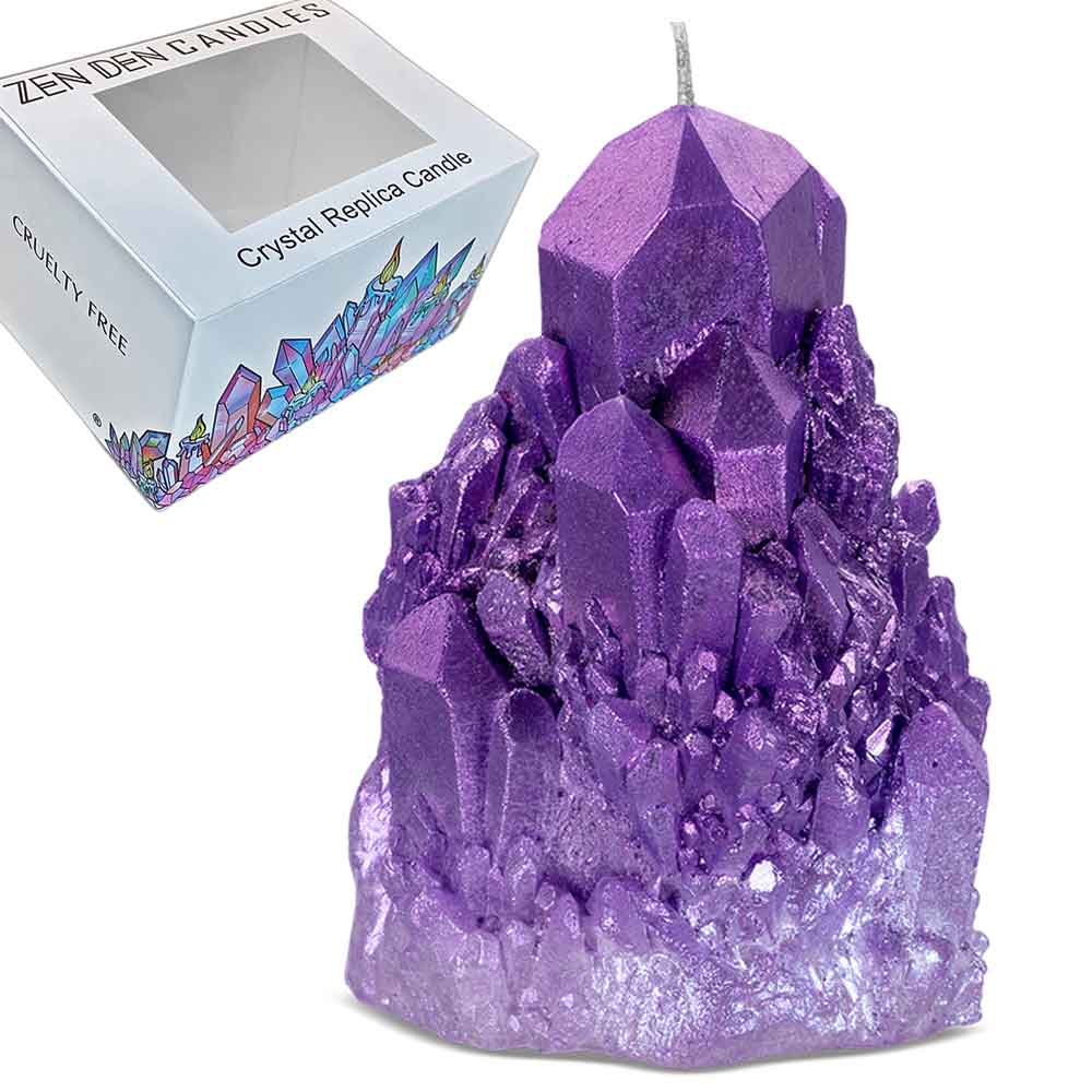 Abundance Quartz Crystal Candle