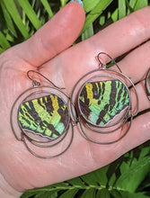 Load image into Gallery viewer, Sunset Moth Time Change Earrings
