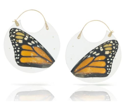 Monarch Encasement Earrings, Luana coonen