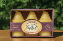 Load image into Gallery viewer, 3 Pack Mini Votives  Beeswax
