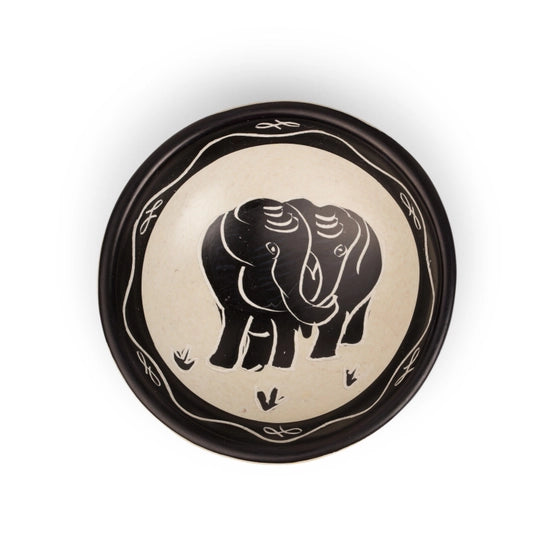 Elephant Kisii Ring Dish