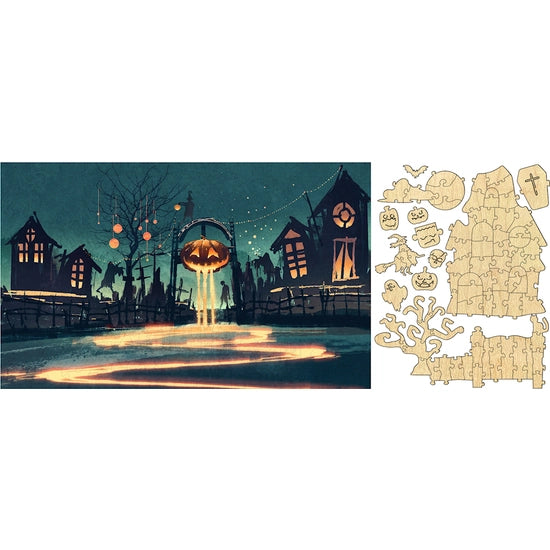 Jack's Hollow Puzzle  100% Recycled Paper