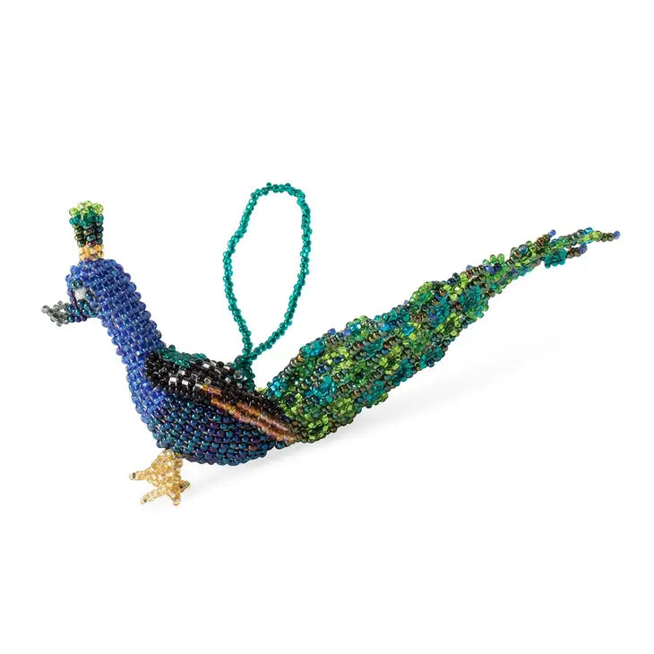 Proud Peacock Ornament