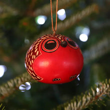 Load image into Gallery viewer, Baby Owl Gourd Ornament
