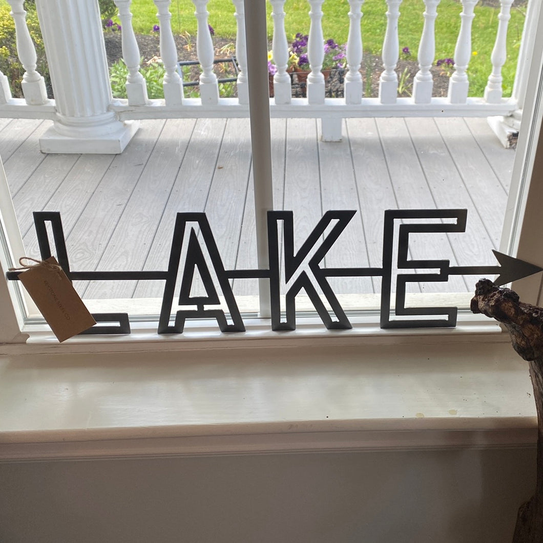 Lake Sign